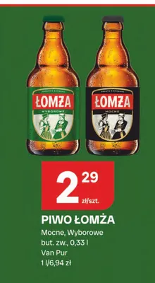 Piwo Łomża Mocne promocja w Chorten