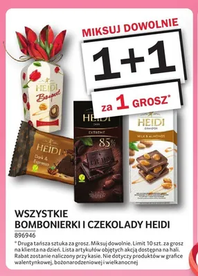 Bombonierki i czekolady HEIDI promocja w Selgros