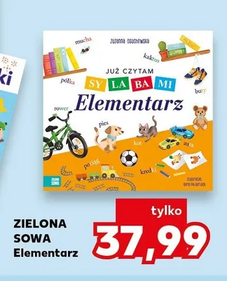 Książka Elementarz Zielona Sowa promocja w Kaufland