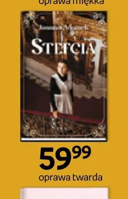 Książka Stefcia Joanna Adamczyk oprawa twarda promocja w Empik