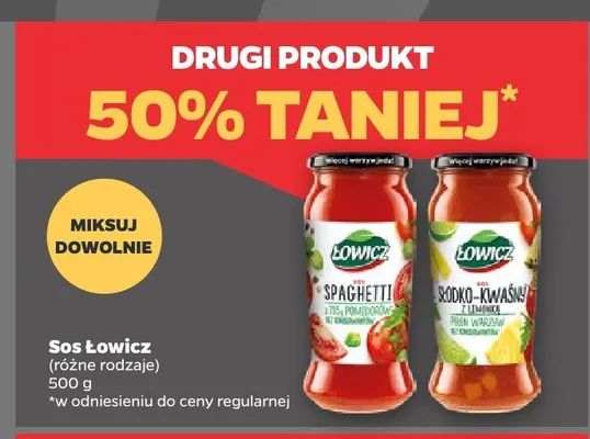 Sos Łowicz Słodko-Kwaśny promocja w Netto