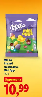 Pralinki czekoladowe Mini Eggs promocja w Lidl
