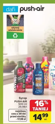 Syrop Push-Air promocja w Carrefour