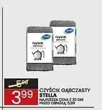 Czyścik gąbczasty Stella promocja w Wafelek