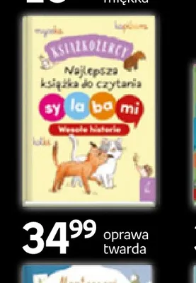 Książka Książkożercy Najlepsza książka do czytania sylabami Wesołe historie oprawa twarda promocja w Empik