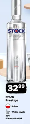 Wódka Stock Prestige promocja w Netto