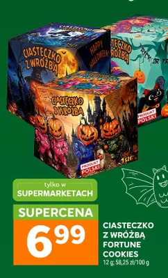 Ciasteczko z wróżbą Fortune Cookies promocja w Stokrotka