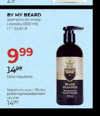 Szampon do brody i zarostu By My Beard promocja w Drogerie Jawa