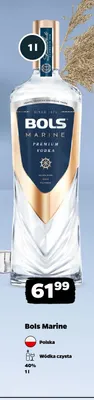Wódka czysta Bols Marine promocja w Netto