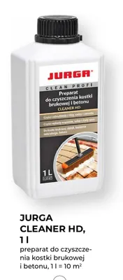 Preparat do czyszczenia kostki brukowej i betonu Jurga Cleaner HD promocja w PSB Mrówka