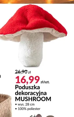 Poduszka dekoracyjna Mushroom promocja w Salony Agata