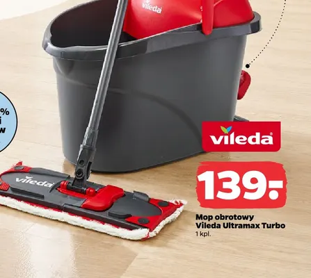 Mop obrotowy Vileda Ultramax Turbo promocja w Netto