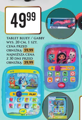 Tablet Bluey promocja w Dino