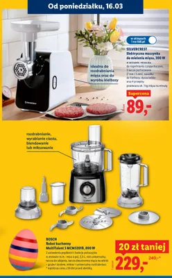 Elektryczna maszynka do mielenia mięsa, 300 W promocja w Lidl