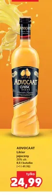 Likier jajeczny Advocaat promocja w Kaufland