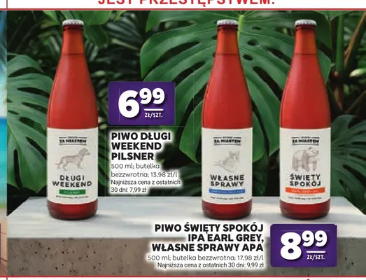 Piwo Za Miastem Własne Sprawy APA promocja w Stokrotka