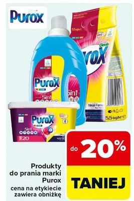 Produkty do prania 5in1 promocja w Carrefour Market