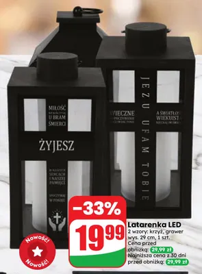 Latarenka LED promocja w Dino