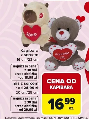 Kapibara z sercem promocja w Carrefour Market