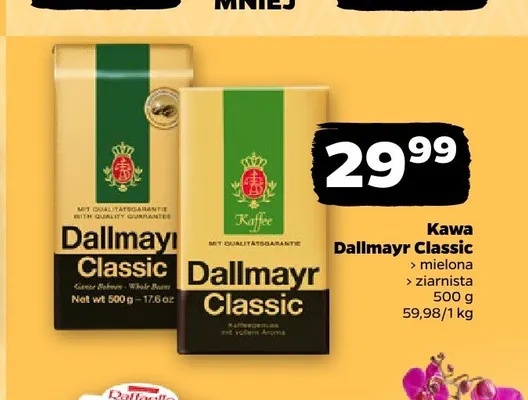 Kawa Dallmayr Classic mielona promocja w Netto