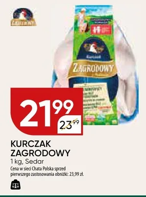 Kurczak Zagrodowy Sedar promocja w Chata Polska