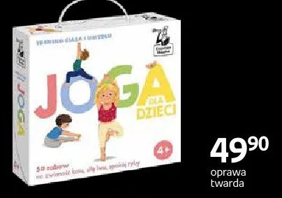 Książka Joga dla dzieci oprawa twarda promocja w Empik