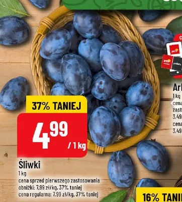 Śliwki promocja w POLOmarket