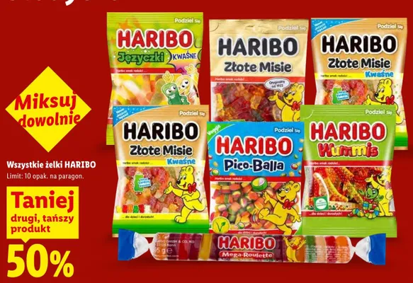 Żelki HARIBO Mega-Roulette promocja w Lidl