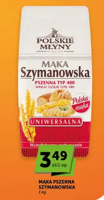 Mąka pszenna Szymanowska typ 480 uniwersalna Polskie Młyny promocja w ABC