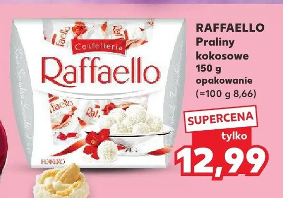 Praliny kokosowe promocja w Kaufland