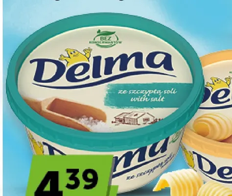 Margaryna Delma ze szczyptą soli promocja w Groszek