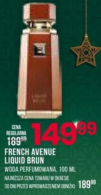 Woda perfumowana French Avenue Liquid Brun promocja w Drogerie Natura