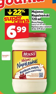 Majonez Napoleoński promocja w TOPAZ