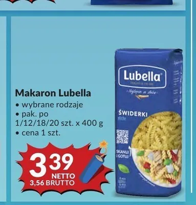 Makaron Lubella promocja w Makro