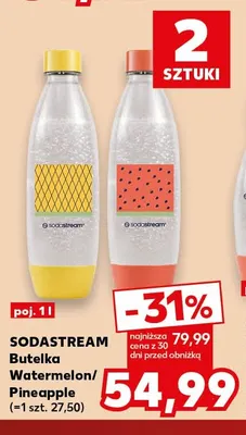 Butelka Sodastream Watermelon 2-pak 1 l promocja w Kaufland