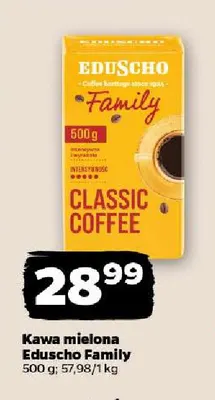 Kawa mielona Eduscho Family Classic Coffee promocja w Netto