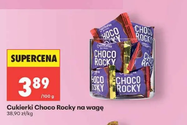 Cukierki Choco Rocky na wagę promocja w Biedronka