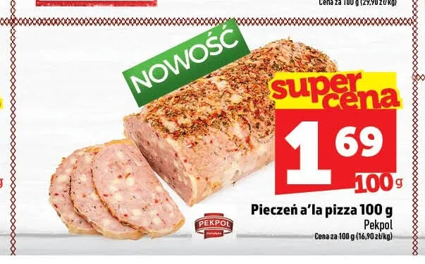 Pieczeń a'la pizza Pekpol promocja w TOPAZ