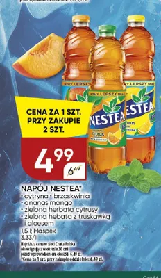 Napój Nestea zielona herbata cytrusy promocja w Chata Polska