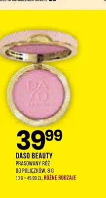 Prasowany róż do policzków Daso Beauty promocja w Drogerie Natura