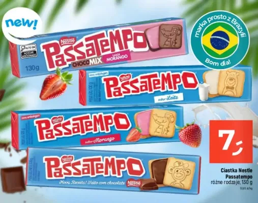 Ciastka Passatempo sabor morango promocja w Dealz