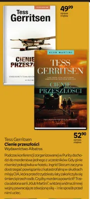 Książka Tess Gerritsen Cienie przeszłości promocja w Empik