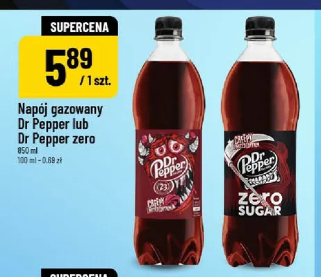 Napój gazowany Dr Pepper Zero promocja w POLOmarket