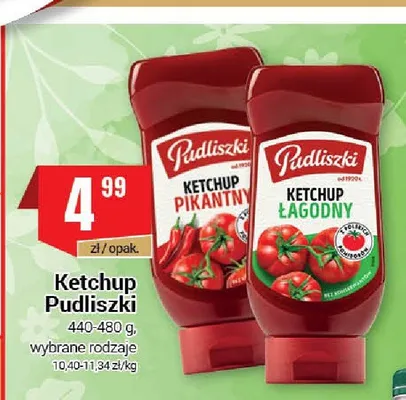 Ketchup Pudliszki promocja w Premium Nasz Sklep