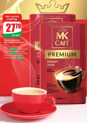 Kawa mielona MK Café Premium promocja w Dino