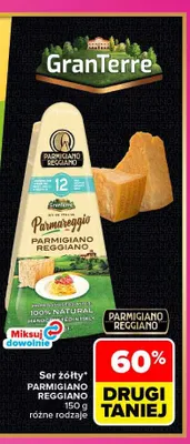 Ser żółty Parmigiano Reggiano Parmareggio promocja w Carrefour