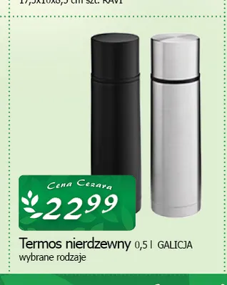 Termos nierdzewny Galicja promocja w CEZAR Delikatesy