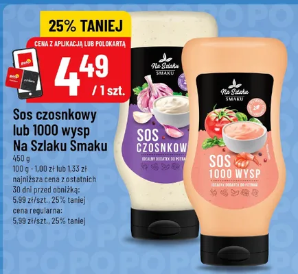 Sos 1000 wysp Na Szlaku Smaku promocja w POLOmarket