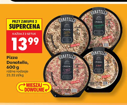 Pizza Farmerka Donatello promocja w Biedronka