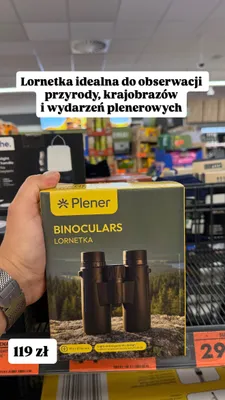 Lornetka Plener 10x42 promocja w Biedronka